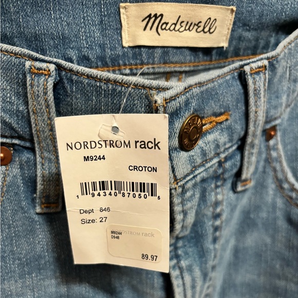 NWT The Perfect Vintage Madewell Jeans - Picture 8 of 11